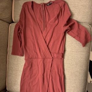 Top shop maroon dress size 4